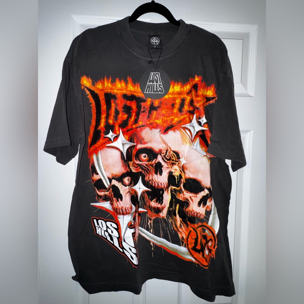 Black and Orange Graphic Tee